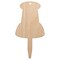 Push Pin Thumbtack Unfinished Craft Wood Holiday Christmas Tree DIY Pre-Drilled Ornament
